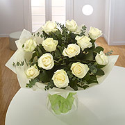 Pure - A Dozen White Roses
