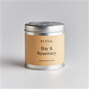 Bay &amp; Rosemary scented tin candles