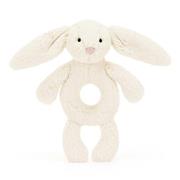 Bashful Cream Bunny Ring Rattle