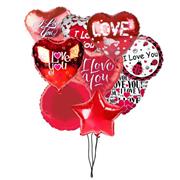 I Love You 5 Balloon Bouquet