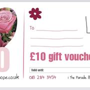 10 Gift voucher 