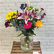 Bright &amp; Vibrant Vase Arrangement