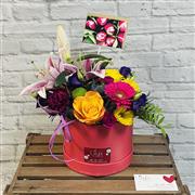 Bright &amp; Vibrant Hatbox Design