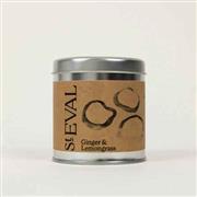 Ginger &amp; Lemongrass tin candle