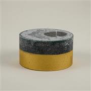 Winter Thyme, Gold-Dipped Multiwick Candle